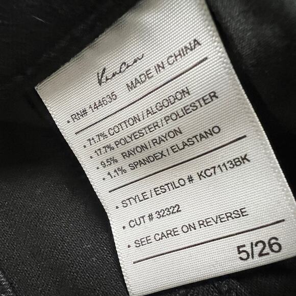 KanCan Skinny Jeans Button Fly High Waist Black Denim Pants Casual Women's 26 - Picture 4 of 10